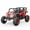 Red, variant on HHVEL 2 Seater Ride on Car, 12V 10AH Ride on UTV for Kids, Ride on Toys with Remote Control, Bluetooth, Music Player, Spring Suspension for 3-6 Boy Girl,Black