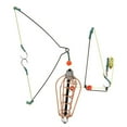 thumbnail image 4 of S SERENABLE Spring Coil Inline Method Feeder w/ Line Hooks for Carps Tench Bream Сrucian 20g, 4 of 7