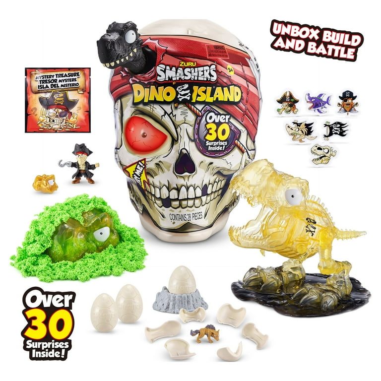 ZURU Smashers Dino Island Giant Skull: Epic T-Rex Mini