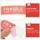thumbnail image 4 of 2 rollos de pegatinas de embalaje de envío, calcomanías de advertencia de fragilidad, etiquetas adhesivas de manipulación con cuidado, 4 of 6