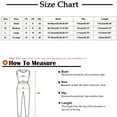 thumbnail image 3 of aidice Dressy Jumpsuits for Women Office V Neck Adjustable Strap Belt Ruched Side Split Wide Leg Pants Rompers, 3 of 9