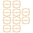 thumbnail image 2 of Cylinder Valve Plate, 10Pcs Air Compressor Gasket 5 Hole 3KW  for Sealing, 2 of 8