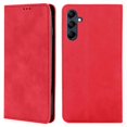 thumbnail image 1 of KAIYANG Funda de teléfono con tapa para Samsung Galaxy M14 5G, piel sintética con tacto de piel, tarjetero, funda protectora, estilo E, Samsung Galaxy M14 5G, color rojo, 1 of 5