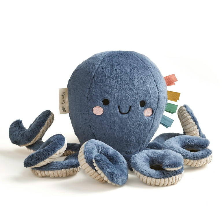 Itzy Ritzy Sweetie Snuggles™ Plush Octopus with Soft Textures and
