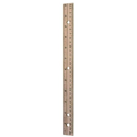 Charles Ruler - Charles Leonard Inc. Ruler 12 Inch Wood 36 rulers (77120)