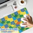 thumbnail image 4 of Long Mouse Pads for Desk,Colorful Cartoon Dinosaurs FlyingReptiles Desk Mats on Top Of Desks, Desk Mouse Pad Extra Large with 3mm Non-Slip Base and Stitched Edge for Gaming,Work,Home 31.5"x11.8", 4 of 5