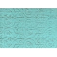thumbnail image 1 of Ahgly Company Indoor Rectangle Abstract Light Blue Modern Area Rugs, 5' x 7', 1 of 4