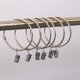thumbnail image 2 of Gancho Del De 12Pcs Con Los Clips Con Ancla Portable Rod s Gancho Soledad Gancho de anillo de cortina con clips, 2 of 10