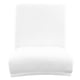 thumbnail image 2 of 6X Silla Con Respaldo Bajo Asiento Cubierta De Bar Mostrador Taburete Funda Antideslizante Blanco + Color Rojo Vino Baoblaze Funda de asiento de terciopelo con respaldo bajo, 2 of 8
