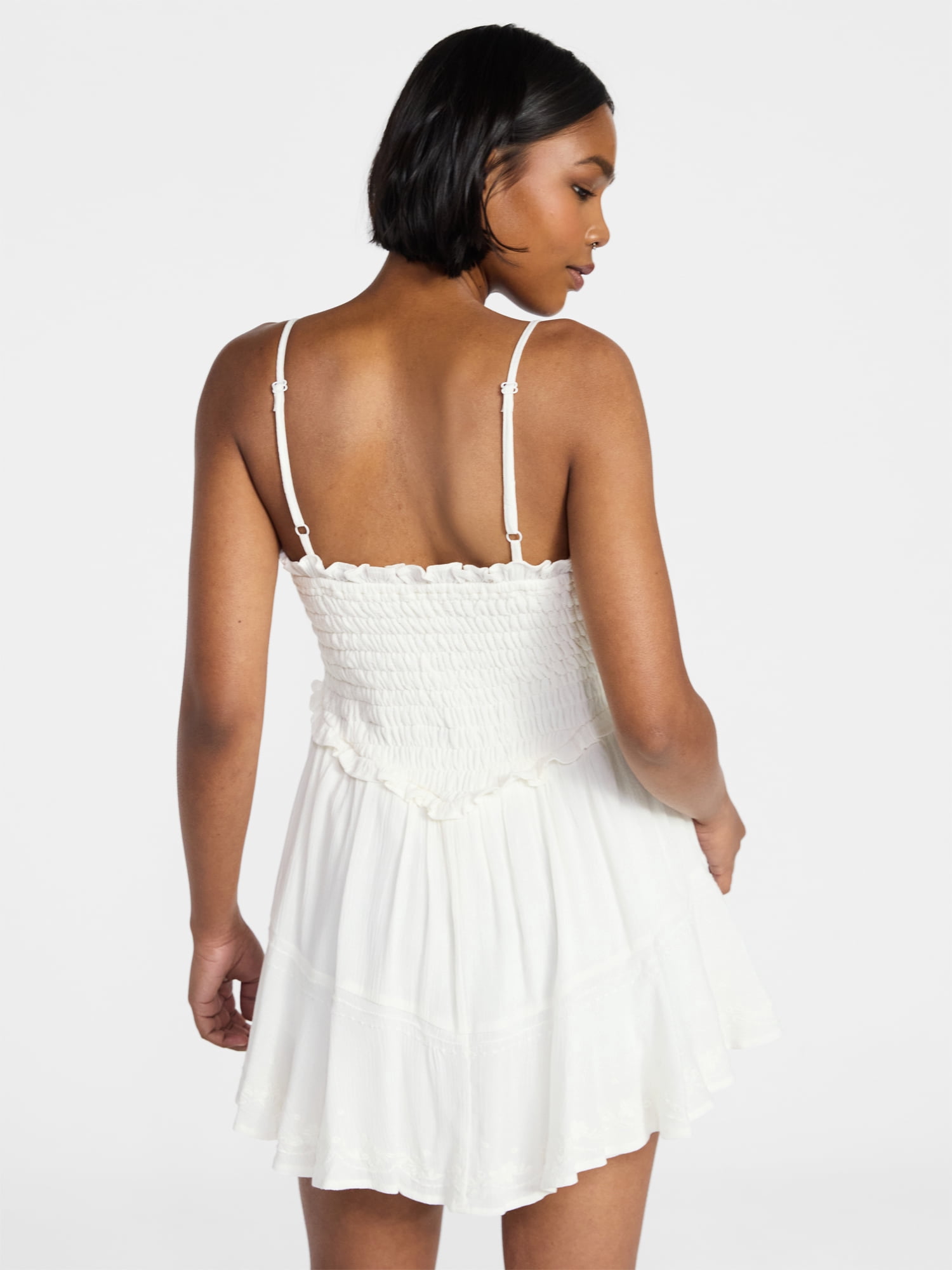 No Boundaries Smocked Romper, Women's XXS-XXL