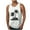 White, variant on YFNNUP Men's Workout Tank Tops Cotton Gym Muscle Sleeveless T-Shirts Bodybuilding Fitness Athletic Tank Tops