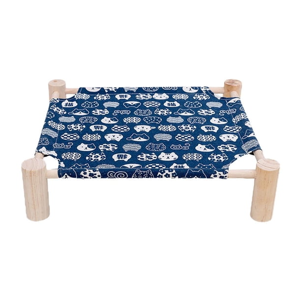 Cuna Elevada Para Mascotas, Cama Para Gatos, Perros, Lona, Verano, Transpirable, Desmontable, Gatito Elevado, Nido Para Cachorros, Cama, Suministros Para Mascotas matsuzay PT002593-02