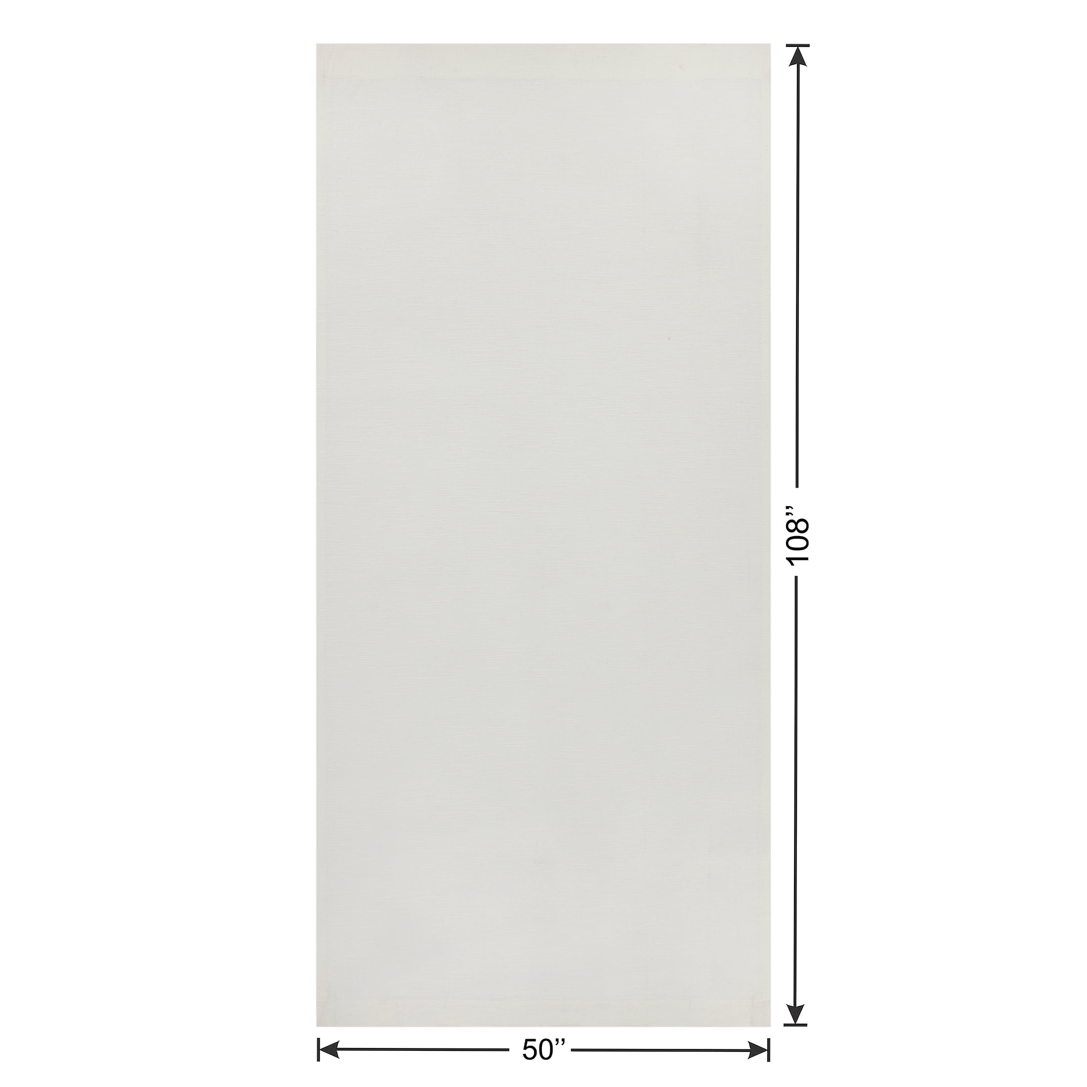 Better Homes & Gardens Textured Chenille Light Filtering Single Curtain Panel, 50 in W x 108 in L