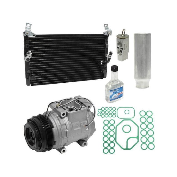 A/C Compressor Kit with Condenser - Compatible with 1995 - 1997 Toyota Tacoma Base 1996