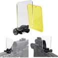 thumbnail image 2 of HUGFEGWE Scope Lens Protector Foldable Protective Sight Lens Screen Cover Rifles Scope Sight Airsoft Lens Protector for Outdoor Shield Protector Impact CJB91-86551, 2 of 9
