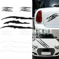 thumbnail image 5 of 3pcs Car Claw Stickers Vinyl Claw Marks Decals Car Hood Decal Scratch, 5 of 7