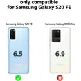 thumbnail image 2 of Magnetic for Samsung Galaxy S20 FE Case, Compatible with MagSafe, Camera Lens Film Protection Shockproof Gradient Silicone Cover for Galaxy S20 FE 6.5" (Blue Red), 2 of 11