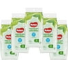 Pure & Gentle Unscented Travel Size Sanitizing Wipes Ideal Baby Hand Wipes for All Skin Types - Safe Sanitizing Wipes with Vitamin E & Aloe | 16 Wipes per Pack, Pack of 5
