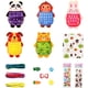 thumbnail image 4 of Paquete de 5 tarjetas de cordones para niños, juguetes de madera para enhebrar, tarjetas de costura, animales, juguetes, educación temprana, juego de habilidades motoras finas Xemadio WMZL-1333-1, 4 of 8