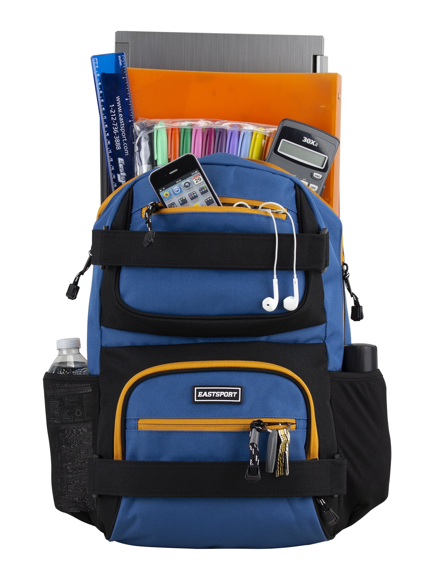 Eastsport Skatepark Skater Unisex Backpack Atlantic Blue