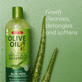 thumbnail image 4 of ORS Olive Oil Moisture Restore Creamy Aloe Shampoo Infused with Aleo Vera 12.5 oz, 4 of 6
