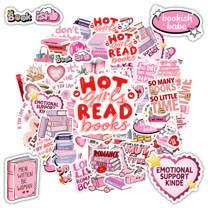 35pcs Cute Stationery Stickers Romantic Book Stickers Animal Funny Decals for Laptops Suitcase Notebooks