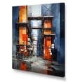 thumbnail image 2 of Designart "Port Industrial Euphony" Nautical & Beach Canvas Print, 2 of 5
