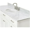 thumbnail image 6 of Ariel D061scw2ovo Kensington 61" Free Standing Single Oval Basin Vanity Set - Grey, 6 of 7