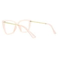 thumbnail image 3 of Womens Blue Light Blocking Glasses Square Butterfly Shape UV 400 Pink, 3 of 4