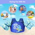 thumbnail image 4 of Gogokids Kids Life Jacket Swim Vest,Toddler Floaties Vest Wings Armband Training Swimsuit with Adjustable Security Buckle for Boys Boys,30-60 lbs, 4 of 6