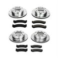 thumbnail image 3 of PowerStop Front and Rear Z23 Evolution Sport Carbon-Fiber Ceramic Brake Pad and Drilled & Slotted Rotor Kit Fits: CHEVROLET GMC Select Models K2073, 3 of 6
