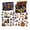 9031, variant on Halloween Advent Calendar Pumpkin House Haunted Mansion Building Block Kit, 31 Days Countdown Toys 1328pcs