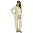 thumbnail image 1 of Bimba Women Printed Nightwear 2 Pcs Sleepwear Set Top & Pyjama PJ Set For Women Cotton, 1 of 7