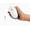 White with Silver Trim, variant on Macally Wired USB C White Mouse for Mac & Windows - 3 Buttons & Scroll Wheel USB Type C Mouse - Comfortable Ambidextrous Design - Compact Wired Mouse with Optical Sensor & DPI Switch Up To 2400