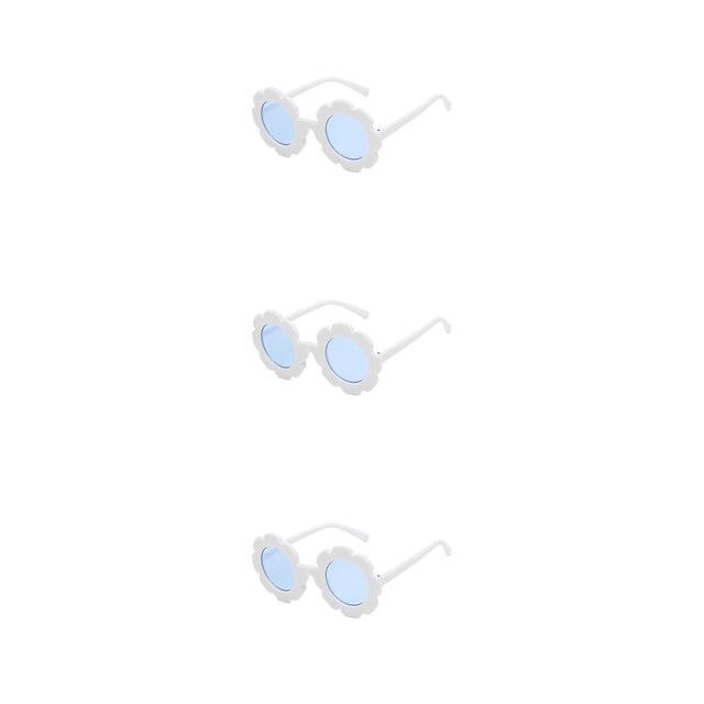 Gafas para niños Minnieouse girasol Adorable Protección Accesorios de ropa clásicos marco adecuado Blanco Azul CBP277273