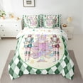 thumbnail image 2 of Manfei Xtmas Nutcraker 7 Pieces Bedding Comforter Set,Merry Christmas Full Bedding Set,Cartoon Xmas Tree Fitted Sheet Flat Sheet For Girl Teens,Ultra Soft Home Decor Reversible, 2 of 8