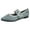 Grey, variant on Pointed Toe Flats Knit Ballet Flat Shoes for Women Comfortable with Strap Dressy Casual Flats for Work