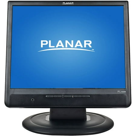 Planar 15 Inch Black Lcd Monitor With Speakers