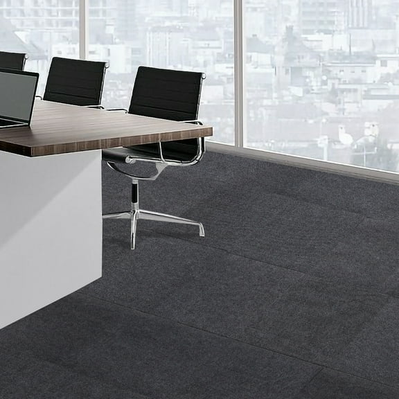 Commercial &Home Carpet Tiles 24" x 24" Peel and Stick Carpet Tile, 15 Pcs Peel and Stick Carpet Tiles
