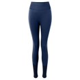 thumbnail image 4 of GEWSEY Women High Waisted Seamless Leggings Smile Contour Workout Gym Yoga Pants Tights (Blue, M), 4 of 5