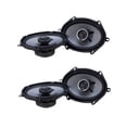 thumbnail image 1 of Crunch 250W Full Range 2 Way Coaxial Car Audio 5x7 by 6x8" Speaker Pair, 2 Pack, 1 of 10
