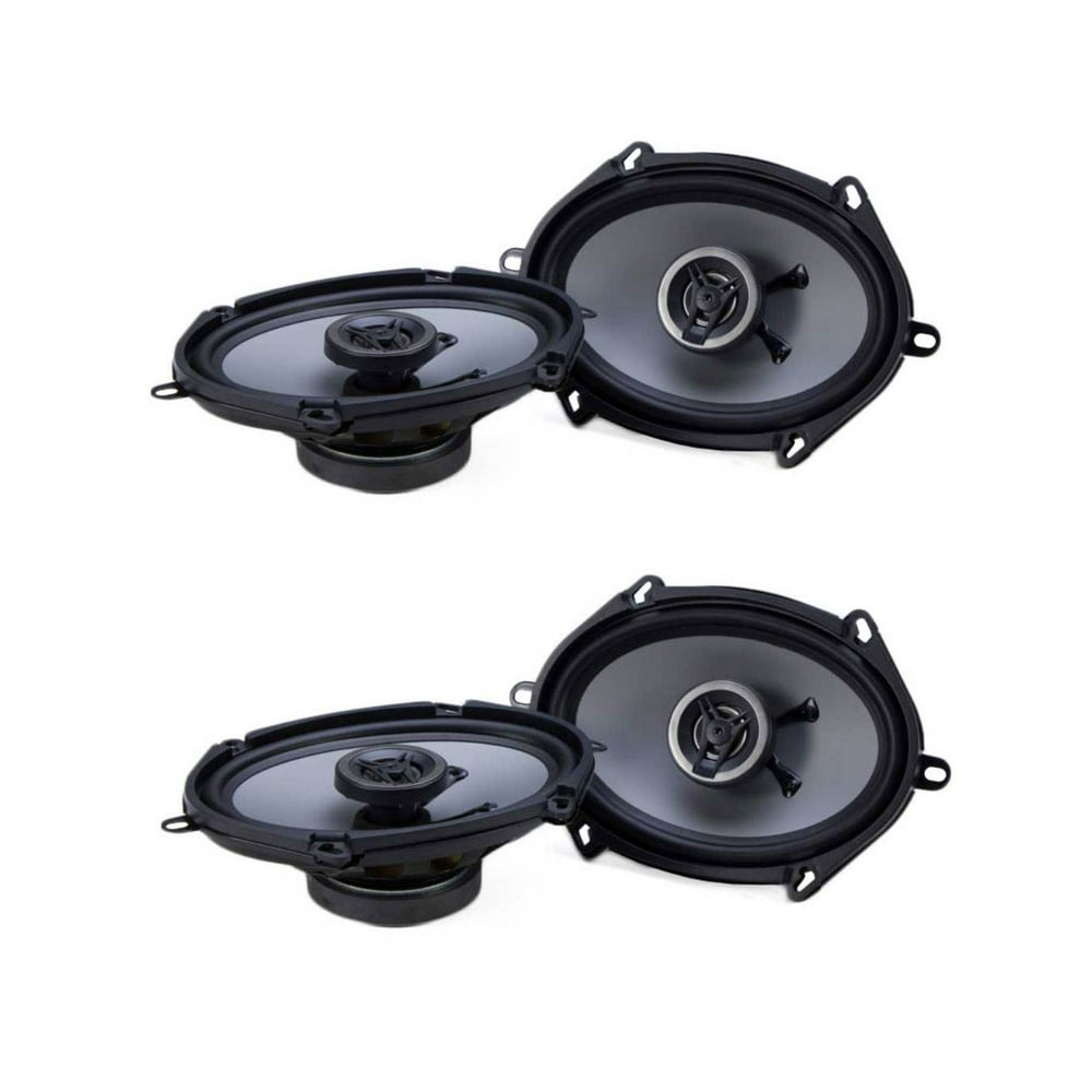 Crunch 250W Full Range 2 Way Coaxial Car Audio 5x7 By 6x8 Speaker Pair crunch-250w-full-range-2-way-coaxial-car-audio-5x7-by-6x8-speaker-pair