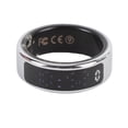 thumbnail image 1 of Bague Intelligente, Connectivité d'Application Mobile en Acier Inoxydable, Bague Intelligente pour Caméra à Page Rabattable pour la Course #8,#9,#10,#11,#12,#13,#14, 1 of 7
