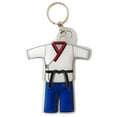 thumbnail image 3 of Taekwondo Llavero Coche Llavero Llavero Uniforme de Karate Llavero Colgante Azul Yuyangstore Llavero Taekwondo, 3 of 8