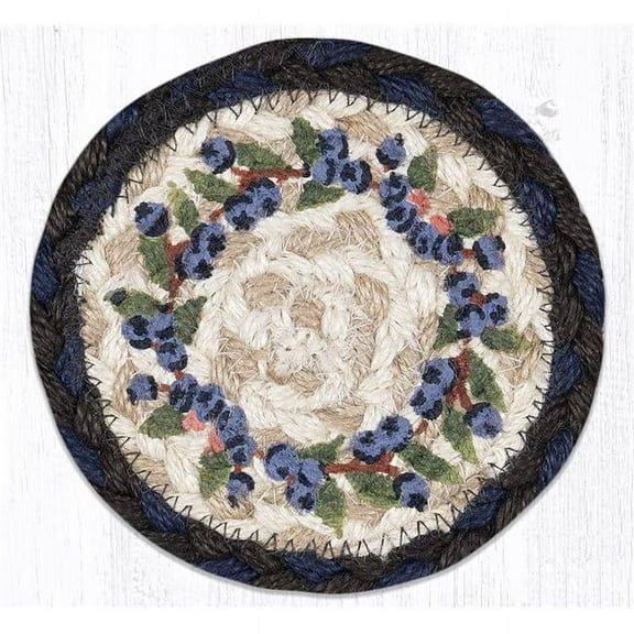 Capitol Importing 31-IC312BV 5 x 5 in. IC-312 Blueberry Vine Printed Coaster
