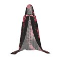 thumbnail image 7 of Honeii Graphic Seal On Stripes Print Poncho Cape, Cloak Coat, Snuggly Hooded Wearable Blanket, Hooded Cape For Teenagers,Halloween Costumes-Large, 7 of 7