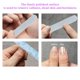 thumbnail image 4 of 2 uds lima de uñas de vidrio profesional herramienta de manicura pulidora portátil de viaje, 4 of 8