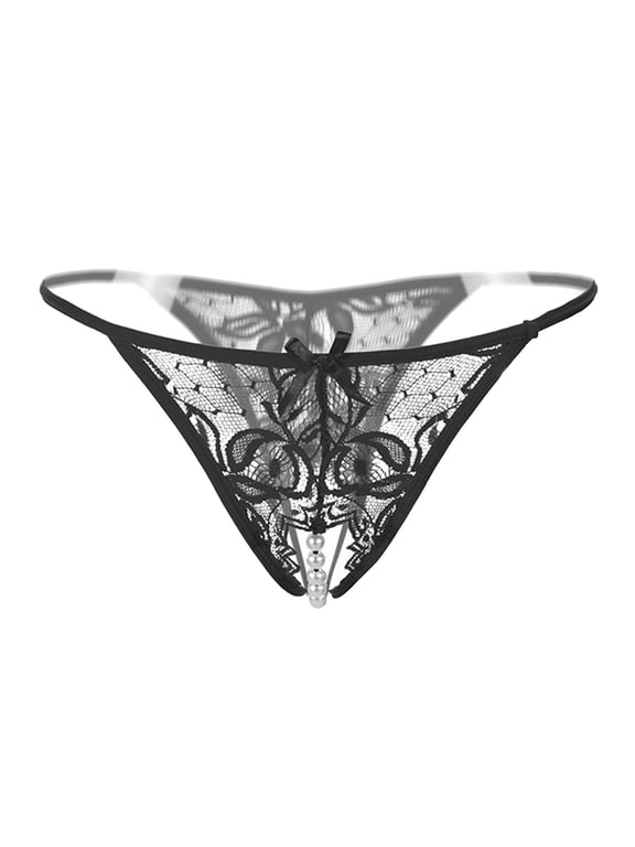 Babysbule Womens Underwear Women Lady Thong Panties Thong Lace Pants Ladies Briefs Underwear