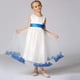 thumbnail image 2 of Vestido de niña de las flores Zulema Vestido formal azul 13 años, 2 of 8