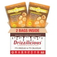 thumbnail image 4 of Drizzilicious Mini Rice Cakes, French Toast Flavored Rice Cake Gluten Free Snacks, Rice Crisps 2-Pack, 4 of 8
